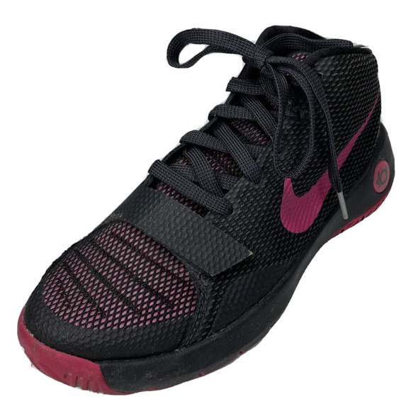 nike KD Trey 5 III kid 4.5 or wom 6.5 eu 36.5 black pink basketball shoe hi top - Picture 7 of 15